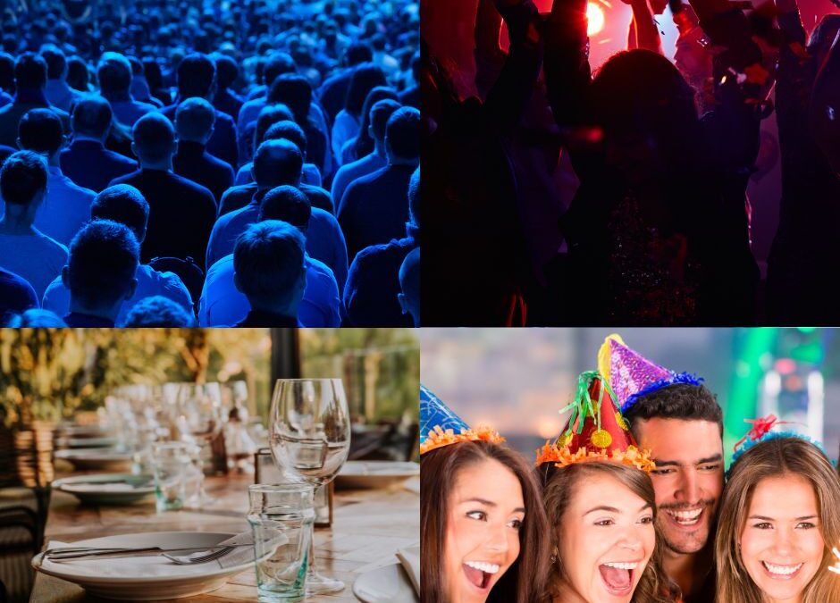 tipos eventos